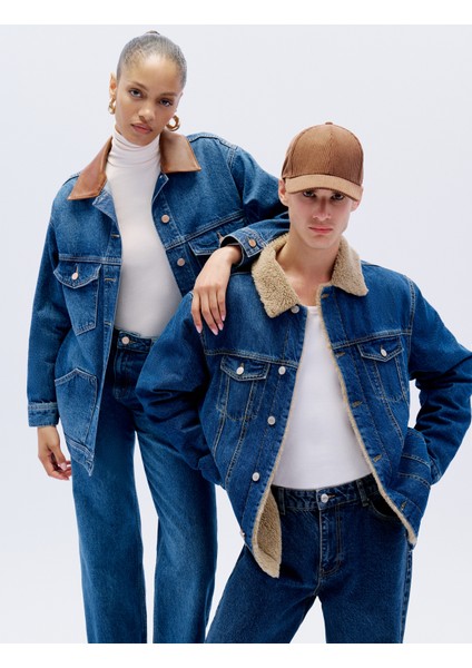 x Zeynep Bastık - Katlama Paça Detaylı Düz Paça Pantolon