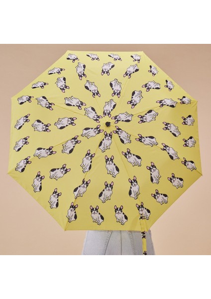 Duck Kompakt Şemsiye Bulldog Yellow