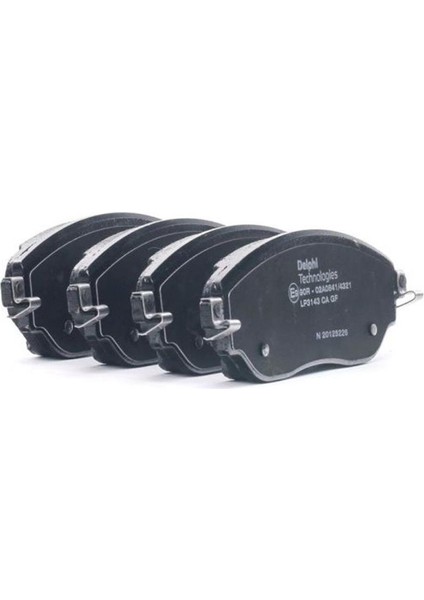 Delphı LP3143-ÖN Fren Balatası Renault Trafıc Iıı 410601073R