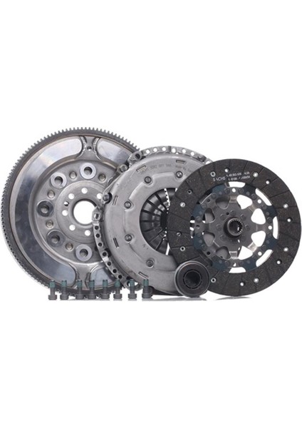 001228 620-VOLANT + Debriyaj Seti (Baskı+Balata+Bilya+Volant) Caddy 1.9 Tdı 03L105266E