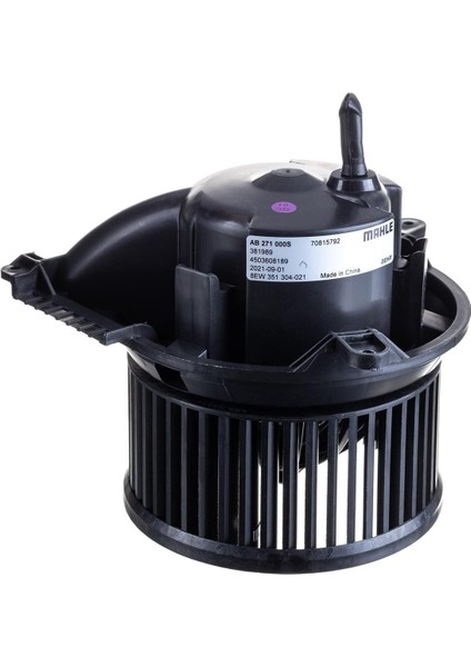 Ab 40 000P-KALORIFER Motoru Ön Mercedes Vıto W639 180W A0008357904