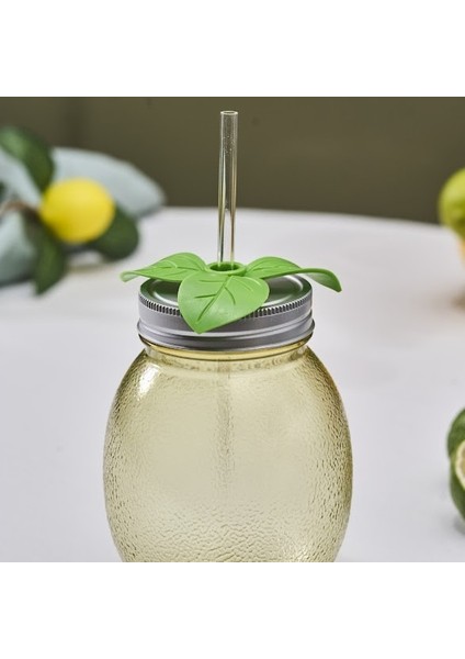 Limon Transparent Pipetli Su Şişesi 700 ml