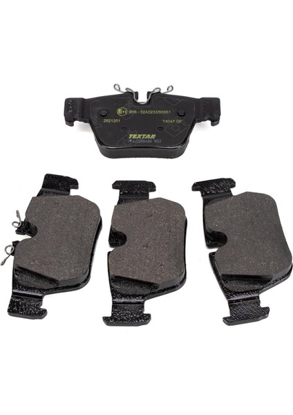 9005186-ARKA Fren Balatası (M Performance) Bmw F44 2 Serisi 34206885600