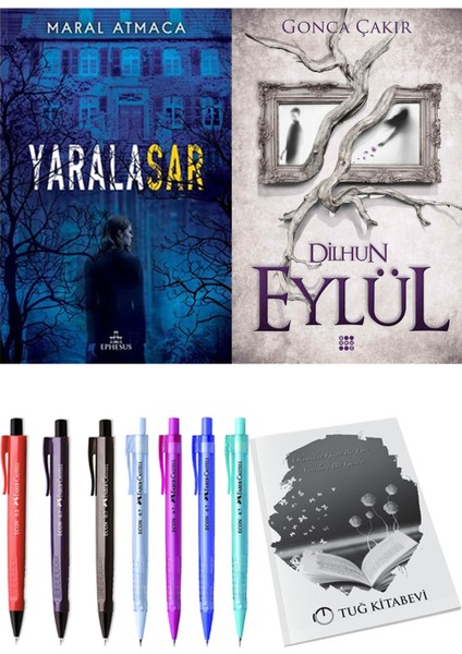 Eylül 1 Dilhun ve Ephesus Yayınları Yaralasar 1 Maral Atmaca 2li Set