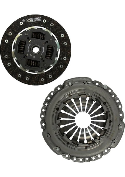 020215 209-DEBRİYAJ Seti Rulmansız Renault Symbol Iıı 0.9 Tce 2013 302053302R