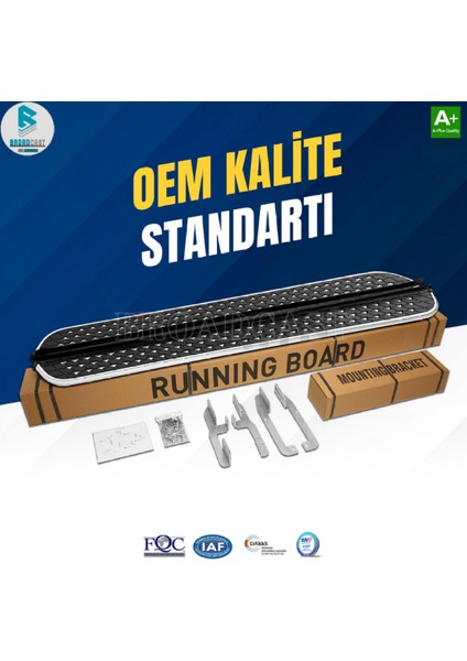 Dacia Jogger Dıamond Krom Yan Basamak 2022- Sonrası Uyumlu