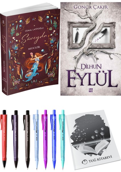 Eylül 1 Dilhun ve Ephesus Yayınları Süveyda 2 Medcezir Cemal Latifoğlu 2li Set