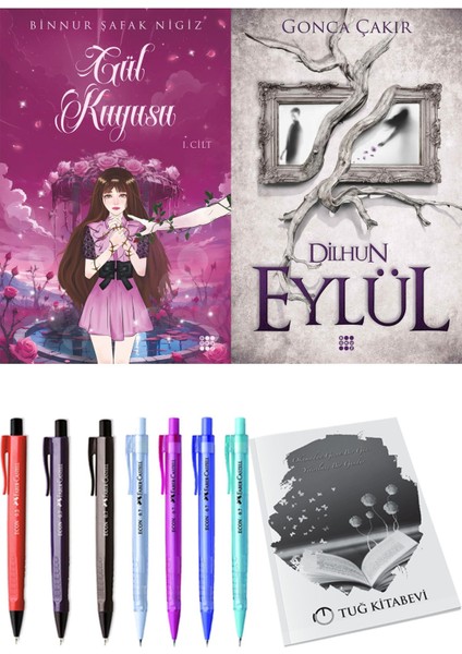 Eylül 1 Dilhun ve Dokuz Yayınları Gül Kuyusu 1 Binnur Şafak Nigiz 2li Set