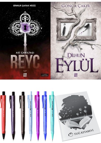 Eylül 1 Dilhun ve Dokuz Yayınları Asi Çakıltaşı 2 Reyc Binnur Şafak Nigiz 2li Set