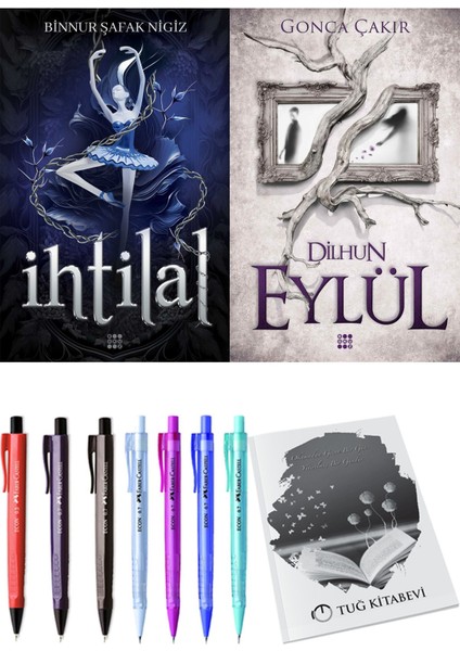 Eylül 1 Dilhun ve Dokuz Yayınları Ihtilal 1 Zelzele Binnur Şafak Nigiz 2li Set