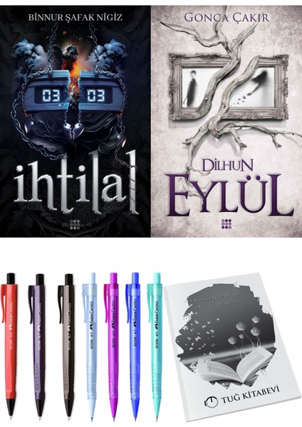 Eylül 1 Dilhun ve Dokuz Yayınları Ihtilal 2 Zede Binnur Şafak Nigiz 2li Set