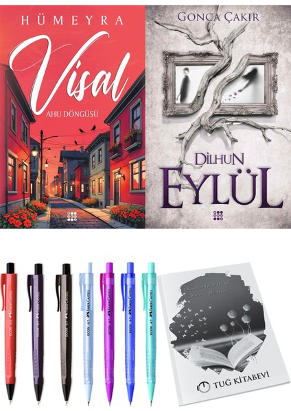 Eylül 1 Dilhun ve Dokuz Yayınları Visal Ahu Döngüsü Hümeyra 2li Set