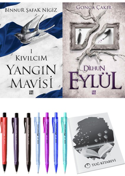 Eylül 1 Dilhun ve Dokuz Yayınları Yangın Mavisi 1 Kıvılcım Binnur Şafak Nigiz