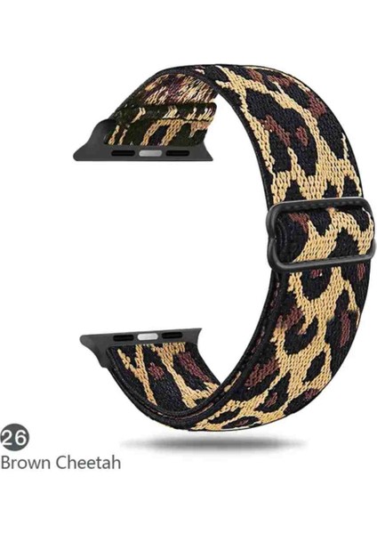 Apple Watch Seri 10-42 mm 9 8 7 6 Se 5 4 3 2 1 38-40-41 mm Elastik Rahat Kordon