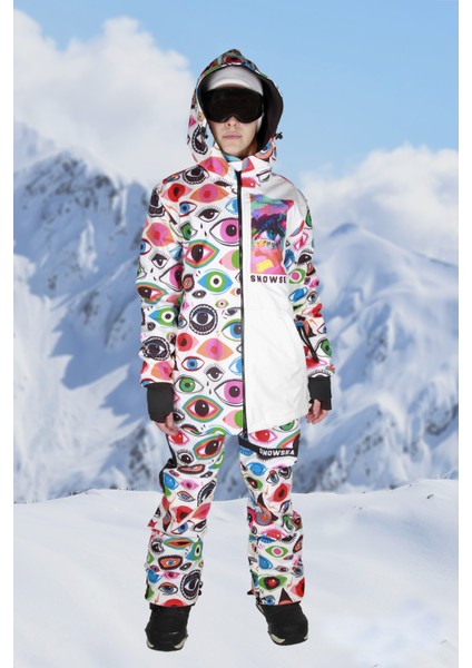 Eyes Kadın Kayak & Snowboard Mont ve Pantolon Takımı