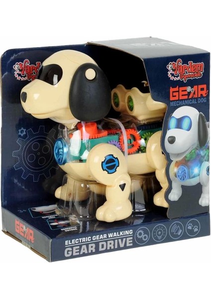 Işıklı Müzikli ve Hareketli Robot Köpek