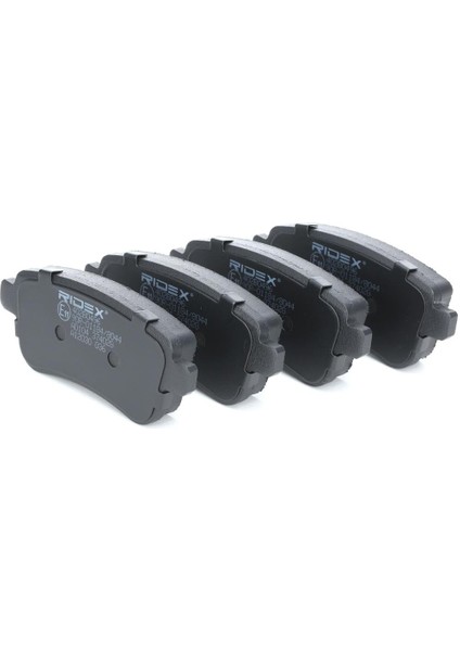 Braxıs AA0087-ARKA Fren Balatası (Elektronik El Frenli) Renault Scenıc Iıı 440604694R