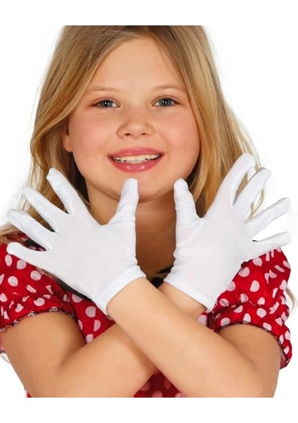 Beyaz Renk Likralı 23 Nisan 29 Ekim 19 Mayıs Gösteri Bando Eldiveni 10 Çift ( 20 Adet ) fiyatları