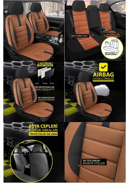 Infiniti FX30 Koltuk Kılıfı Oniks Taba fiyatları