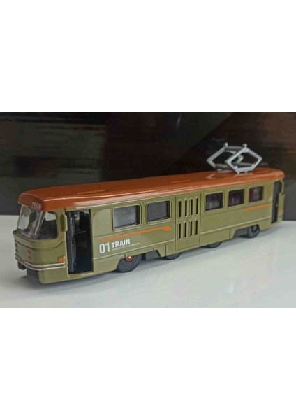 Sesli Işıklı Tren Metal Kapılar Açılır.