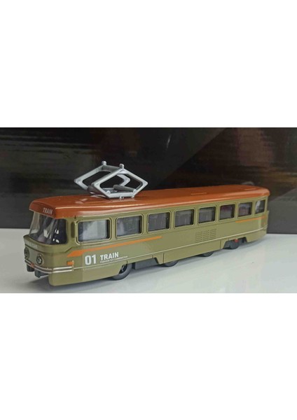 Sesli Işıklı Tren Metal Kapılar Açılır.