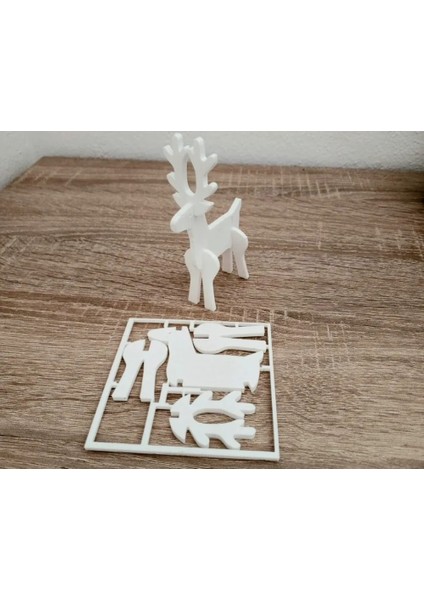 Ren Geyiği 3D Baskı Kart Kiti - 2'li