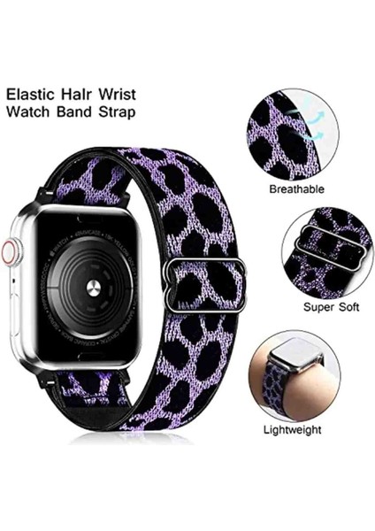 Apple Watch Seri 10-42 mm 9 8 7 6 Se 5 4 3 2 1 38-40-41 mm Elastik Rahat Kordon modelleri