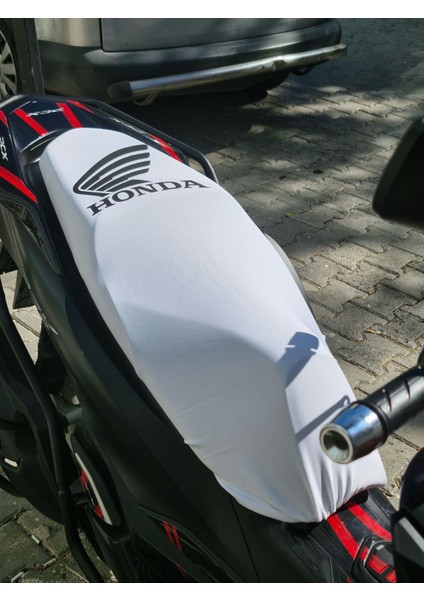 Pcx Uyumlu Beyaz Koltuk Kılıfı Kalite