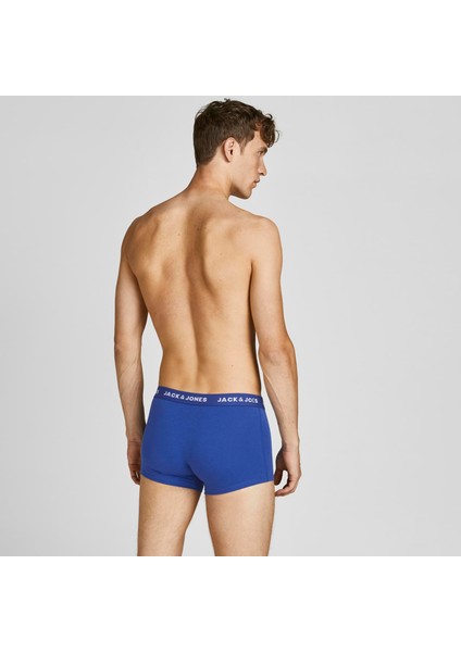 Büyük Beden Logolu Düz Renk 5'li Boxer Paketi - Black fırsatları