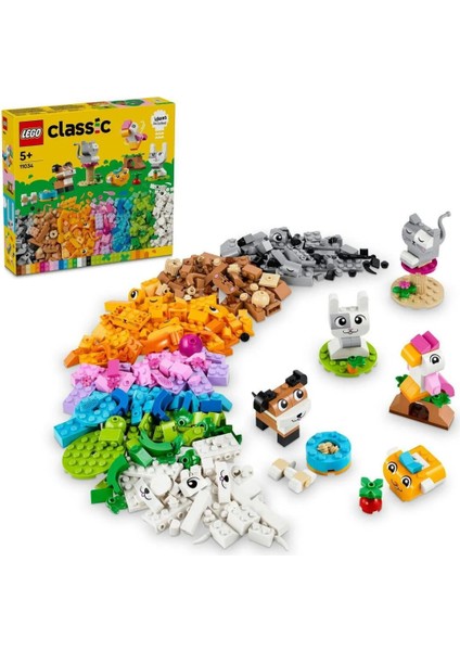 450 Parça Classic Yaratıcı Evcil Hayvanlar - Mavi Su Dünyası