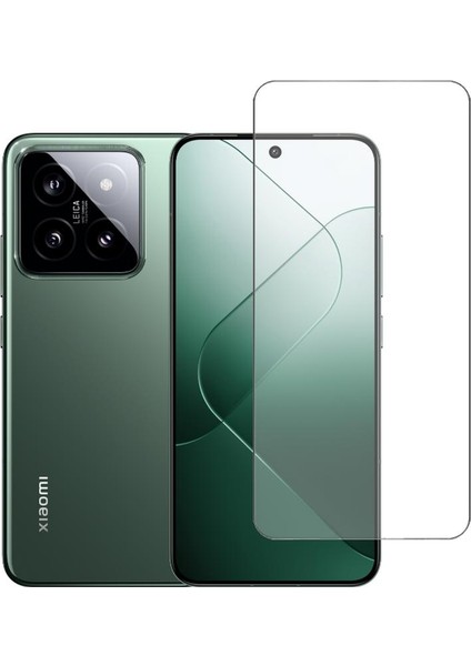 Xiaomi Mi 14 Ekran Koruyucu 3 Adet Temperli Kırılmaz Cam
