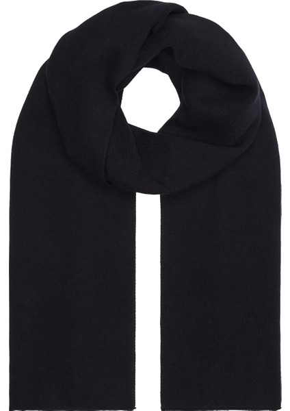 Erkek Inst Patch Scarf Atkı - Siyah