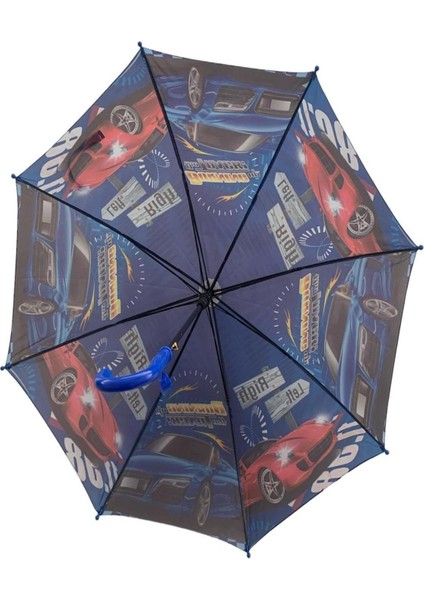 Bardaklı Şemsiye Erkek Çocuk Arabalı Şemsiye fiyatları