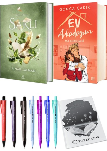 Ev Arkadaşım Aşk Anatomisi ve Saklı (Ciltli) 2'li Set - Kalem