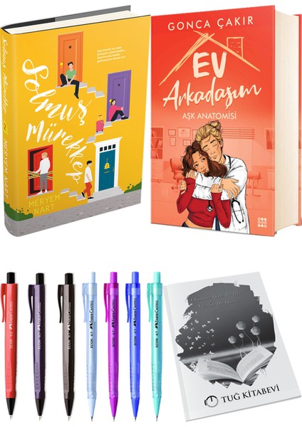 Ev Arkadaşım Aşk Anatomisi ve Solmuş Mürekkep 2 (Ciltli) 2'li Set - Kalem