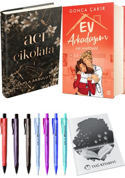 Ev Arkadaşım Aşk Anatomisi ve Acı Çikolata (Ciltli) 2'li Set - Kalem