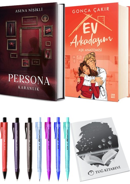 Ev Arkadaşım Aşk Anatomisi ve Persona Karanlık (Ciltli) 2'li Set - Kalem