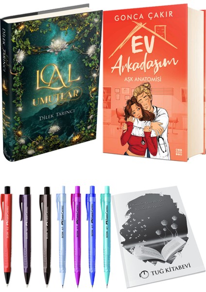 Ev Arkadaşım Aşk Anatomisi ve Lal Umutlar 1 (Ciltli) 2'li Set - Kalem
