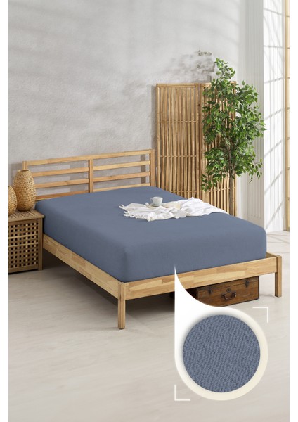 Pamuklu Havlu Çarşaf | 4 Kenarı Lastikli | Tek/çift Kişilik Lastikli Havlu Çarşaf |