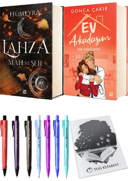 Ev Arkadaşım Aşk Anatomisi ve Lahza 1 Mah ve Şer (Ciltli) 2'li Set - Kalem