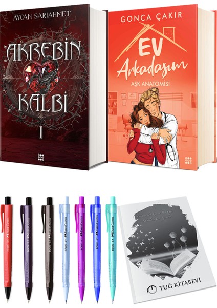 Ev Arkadaşım Aşk Anatomisi ve İçinde Bir Sen 4 Azlem (Ciltli) 2'li Set - Kalem