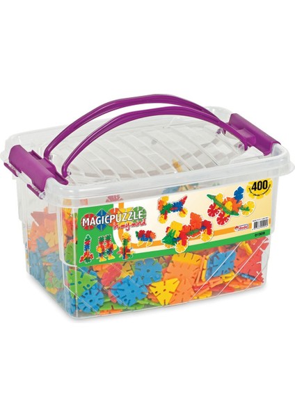 01909 Magic Puzzle 400 Parça -Dede