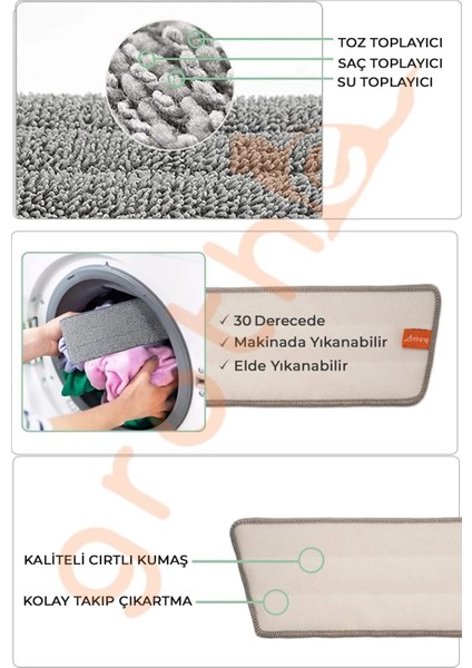 Microfiber Orijinal Yedek Bez 4'lü