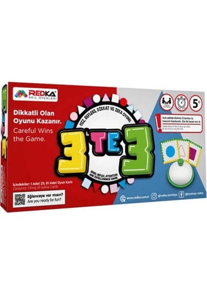 3'te 3 Eğitici Zeka Oyunu