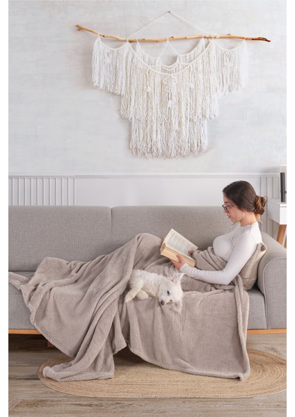 Amor Wellsoft Tv Battaniyesi 150X200CM | Peluş | Polar | Yumuşak Tüylü