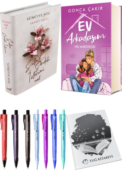 Ev Arkadaşım His Anestezisi ve Silme Sendeki İzlerimi (Ciltli) 2'li Set - Kalem
