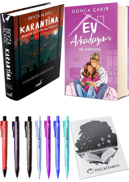 Ev Arkadaşım His Anestezisi ve Karantina 2 (Ciltli) 2'li Set - Kalem