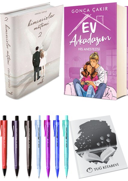 Ev Arkadaşım His Anestezisi ve Kimsesizler Matemi 2 (Ciltli) 2'li Set - Kalem