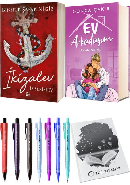 Ev Arkadaşım His Anestezisi ve İs Serisi 4 İkizalev (Ciltli) 2'li Set - Kalem