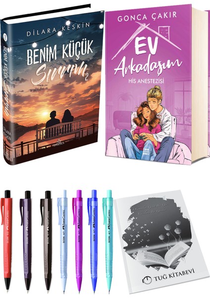 Ev Arkadaşım His Anestezisi ve Benim Küçük Sırrım 2 (Ciltli) 2'li Set - Kalem